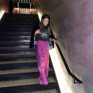 Stylish Pink Women's Pants